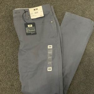Joseph Abboud Chinos- Modern American Collection; Color: Blue/Gray; Size 34x30